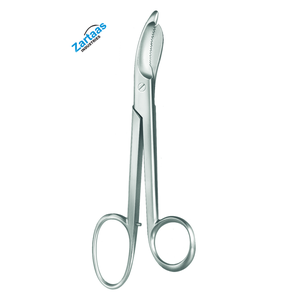 Ciseaux à pansements en acier inoxydable de haute qualité, dentelés, pour couper le plâtre, 24 cm - Product Image 5