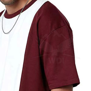 เสื้อยืดโอเวอร์ไซส์คุณภาพพรีเมียม ผลิตจากผ้าฝ้าย 100% ออกแบบโลโก้ได้ตามต้องการ เนื้อผ้านุ่ม ระบายอากาศดี เป็นมิตรต่อสิ่งแวดล้อม สไตล์สตรีทแวร์สีพื้น - Product Image 5