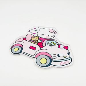 Vente en gros de tuiles magnétiques en acrylique pour extensions de cils Hello Kitty, palette de cils à marque privée, tuiles magnétiques durables - Product Image 3