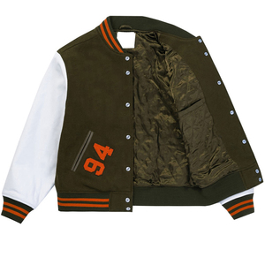 Veste universitaire pour homme, style Letterman, baseball, université américaine, vente en gros d'usine - Product Image 6