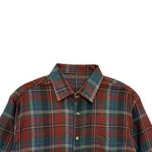 Camisa de franela Lumberjack OEM, suave, de algodón cepillado, a cuadros clásicos, de manga larga, con botones, a la moda, para otoño. - Product Image 3