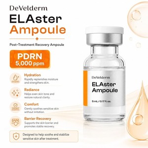 Ampoule de beauté coréenne PDRN 5mL, sérum pour l'éclat de la peau, réparation de l'équilibre cutané, sérum hydratant, soin pour la peau. - Product Image 1