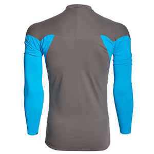 Wholesale Supplier Custom Design <b>Men</b> Compression Long Sleeve <b>Swim</b> Breathable Quick Dry Sublimation Printed Sun Protection Rash - Product Image 2