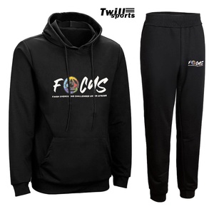 Chándal Deportivo Ligero Unisex de Alta Calidad, Colores Personalizados, Algodón/Fibra de Bambú, Transpirable, Estilo Urbano, con Capucha - Product Image 1