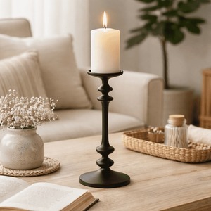 <b>Black</b> <b>Candlestick</b> <b>Holder</b> Durable Home Decoration Metal Candle Stand - Product Image 5