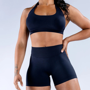 Custom Fitness <b>Yoga</b> Set High Waist Leggings and Sports Bra for Running Training <b>Pilates</b> and Gym Exercise - Product Image 6