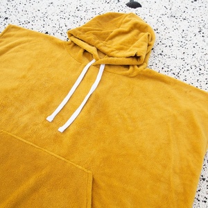 2024 vendita calda spiaggia piscina Surf <span class=keywords><strong>Poncho</strong></span> con cappuccio di alta qualità puro cotone fasciatoio <span class=keywords><strong>Poncho</strong></span> per adulti - Product Image 5