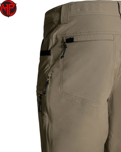 Pantalon de randonnée cargo softshell pour homme, respirant, coupe-vent, imperméable, pour la chasse, en polyester/nylon - Product Image 4