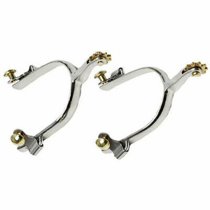 Bocados de acero inoxidable para caballos con detalles dorados para equipo de equitación, espuelas, gran oferta, buena calidad, accesorios de equitación de acero inoxidable - Product Image 1