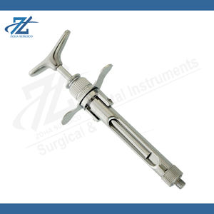 Jeringa Dental Autoaspirante Manual de Acero Inoxidable Zoha Surgico ZS-7008 OEM, Agarre Ergonómico, Certificación CE, Seguridad Clase I - Product Image 2