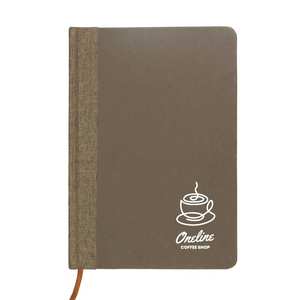 Cuadernos A5 de Material Tipo Café, 96 Hojas con Marcador de Página para Publicaciones Electrónicas - Product Image 2