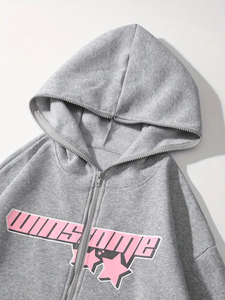 Nuestro exportador mayorista envía sudaderas con capucha 100% algodón para mujer, con estampado personalizado, hechas en Pakistán, para centros de venta minorista de moda. - Product Image 3