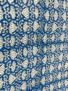 Cotton <b>Kimono</b> Robe For <b>Woman</b> With Elegant Block Floral Print Suitable For Sleep Lounge And Daily Home Comfort - Product Image 5