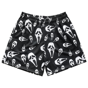Shorts de sport personnalisés en maille imprimée, imperméables, respirants, antibactériens, à taille élastique, pour le football et la rugby - Product Image 5