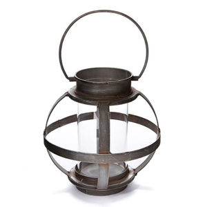 <b>Leaf</b> Design Iron Candle Lantern Gold Color For Home Wedding Holiday Lighting Decoration Hanging & Floor Lanterns On Sale - Product Image 4
