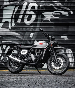 Motocicleta BSA "SCRAMBLER" con Doble Escape Negro, Frenos de Disco, Placa de Matrícula 65 Incluida, Directo de Fábrica - Product Image 1