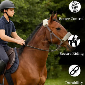 <b>Heavy</b> <b>Duty</b> Sports Horse Halters Quality Made Horse Halters Outdoor Accessories Horse Halters - Product Image 3