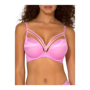 Sujetador Push-Up Sexy para Uso Diario, Tejido Transpirable, Encaje, Relleno Suave, Sin Varillas, Lencería de Moda, Venta al Por Mayor OEM - Product Image 4