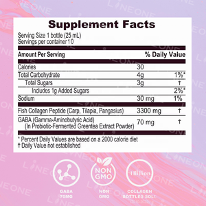 Vendita calda idrolizzato 3300mg collagene marino Super collagene bevanda integratore collagene liquido orale - Product Image 4