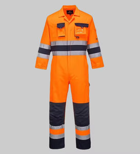 Combinaison de sécurité imperméable de qualité supérieure, classe 3 ANSI, avec logo personnalisé, vêtements de travail d'extérieur, bande réfléchissante haute visibilité, prix bas, vente en gros - Product Image 3