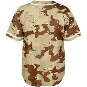 เสื้อเบสบอลลายพรางดีไซน์พรีเมียมสำหรับผู้ชาย ผลิตจากโพลีเอสเตอร์ 100% เนื้อผ้าบางเบา ระบายอากาศได้ดี ป้องกันแบคทีเรีย เหมาะสำหรับทุกฤดูกาล - Product Image 3