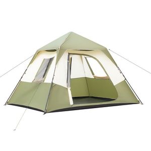 Tenda da campeggio familiare per 2 persone con telo antipioggia e design antivento, montaggio in 60 secondi e borsa per il trasporto - Product Image 5