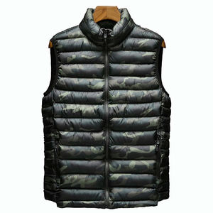 เสื้อกั๊กขนเป็ดสำหรับผู้ชาย ฤดูหนาว ปักโลโก้ได้ แจ็คเก็ตพัฟเฟอร์น้ำหนักเบา อุ่นสบาย เหมาะสำหรับกิจกรรมกลางแจ้ง ใส่ทำงาน เล่นกีฬา และเดินทาง - Product Image 6