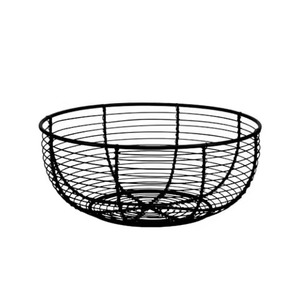 Panier de rangement carré en fil métallique, écologique, multifonctionnel, moderne et léger pour la cuisine, le jardinage et la récolte des fruits - Product Image 6