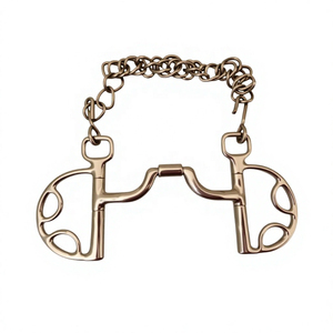 Bocados de Acero Inoxidable de Alta Calidad para Equitación, Bocados Españoles y Portugueses, Bocados de Corrección con Rodillo, Bocados de Perfil Bajo para Caballos, Tamaños Personalizados, Privados - Product Image 4