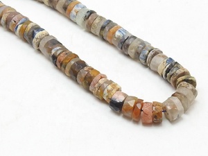 Perles de Pietersite - Forme de roue de monnaie - Facettées et polies - Brin de 8 pouces pour la fabrication de bijoux - Fournitures en gros - PMEGEMSBEADS - Product Image 5