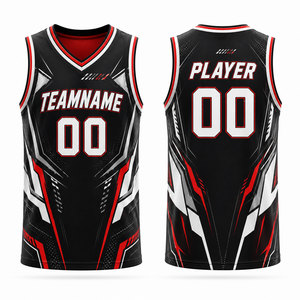 Youth Custom Basketball Jersey Sublimated Team Uniform OEM ODM Performance Kids Basketball Jersey - Product Image 1