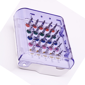 Kit dentaire conique en gros 27 pièces pour chirurgie implantaire, expansion osseuse, osseodensification et contrôle guidé de la profondeur de perçage - Product Image 6