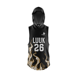 Camisetas de Fútbol Americano con Capucha, sin Mangas, Transpirables, que Absorben la Humedad, Antibacterianas, para Jóvenes y Adultos, Talla Grande 7v7 - Product Image 2