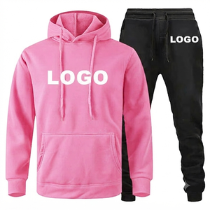 Fabrication de vêtements, vêtements de sport personnalisés, survêtements pour hommes, polyester/coton, polaire thermique, design 2 en 1, imperméable, hiver - Product Image 1