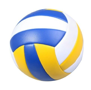 Blue White Yellow PU Volleyball Hand-Sewn Durable <b>Training</b> <b>Ball</b> Standard Style for Adults - Product Image 5