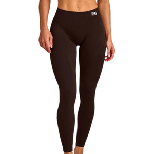Leggings Deportivos de Cintura Alta para Mujer, Transpirables, Elásticos, para Gimnasio, Yoga, Correr, Entrenamiento, con Logotipo Gris - Product Image 1