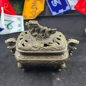 Premium Cultural Aroma <b>Bakhoor</b> Incense Burner Offering <b>Oud</b> Chips Use with Stylish Interior Impact - Product Image 4