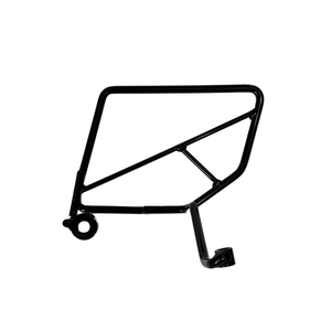 Porte-bagages moto en fer SK0203 OEM pour DAX 125 - Noir, capacité de charge 5 kg, revêtement poudré, côté gauche, neuf - Product Image 2