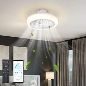 Ventiladores de Techo LED con Diseño Moderno, Lámpara de Techo para Decoración del Hogar - Product Image 2