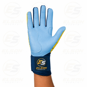 ถุงมือตีเบสบอลหนังแท้พิมพ์โลโก้ส่วนตัว สีและขนาดตามสั่ง - Product Image 4