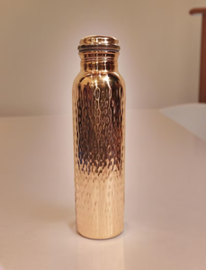 Handmade Pure <b>Copper</b> Hammered <b>Bottle</b> For <b>Drinking</b> Water - Product Image 4