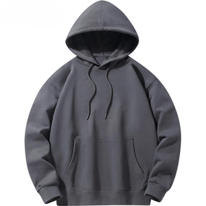 Sudadera con Capucha Lisa para Hombre, de Algodón y Felpa, con Bolsillo Canguro, Capucha Ajustable, Estilo Casual, para Uso Diario - Product Image 6