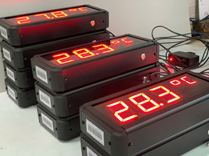 จอแสดงอุณหภูมิ LED สำหรับอุตสาหกรรม รองรับ Modbus RS485/TCP พร้อมซอฟต์แวร์ SCADA ฟรี - มีบริการ OEM |   เอที-ทีเอ็มที-ที - Product Image 2