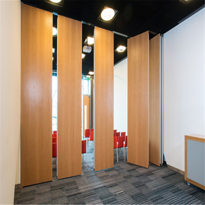Cloison fonctionnelle fusionnant le mur coulissant mobile amplifiant l'adaptation dynamique de disposition d'espace flexible de bureau - Product Image 4