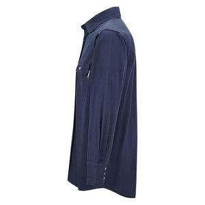 Vêtement de travail haute visibilité classe 3 FR pour soudeurs, respirant, avec bandes réfléchissantes, poches, manches longues, séchage rapide, en maille. - Product Image 2