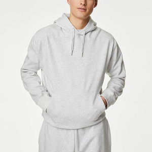 Sweat à capuche unisexe personnalisé en molleton 100% coton avec strass, coupe ample, poches surdimensionnées, respirant, anti-rétrécissement, fermeture éclair, 550 grammes - Product Image 4