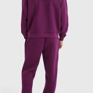 Ensemble de survêtement pour homme en coton respirant avec cordon de serrage, pantalon de jogging, logo personnalisé, vêtements de sport d'hiver - Product Image 3