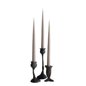 Support à bougie décoratif mural en fer avec finition thermolaquée pour la décoration de la chambre, pour une pièce centrale intérieure. - Product Image 2