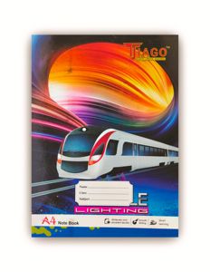 Cuaderno de Ejercicios Tiago A4, 104 Páginas, Papel de Alta Calidad de 58 GSM, Fácil de Escribir, Material Escolar - Product Image 1