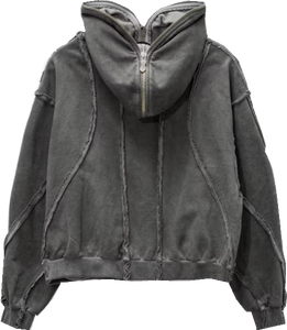 เสื้อฮู้ดผู้ชาย ผ้าฟลีซนุ่ม เสื้อผ้าลำลองสำหรับฤดูหนาว - Product Image 3